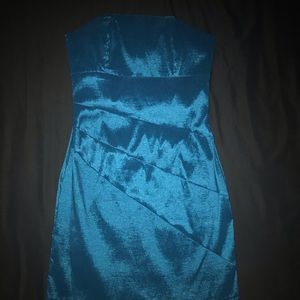 Vintage Strapless Mini Dress